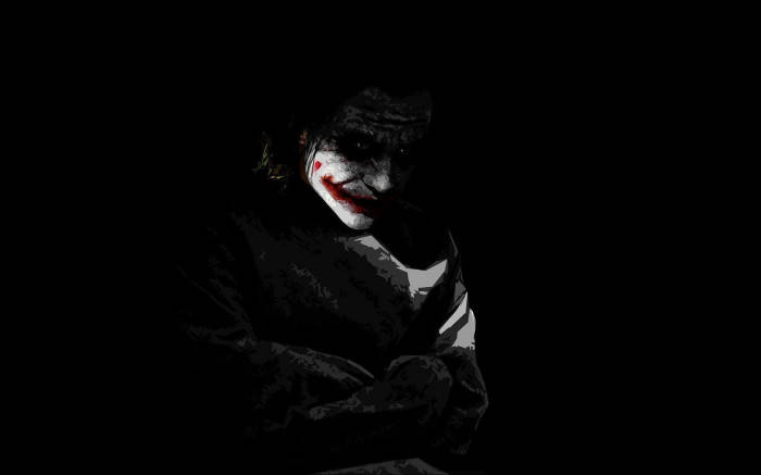The Powerful Desolation Of The Sad Joker Background