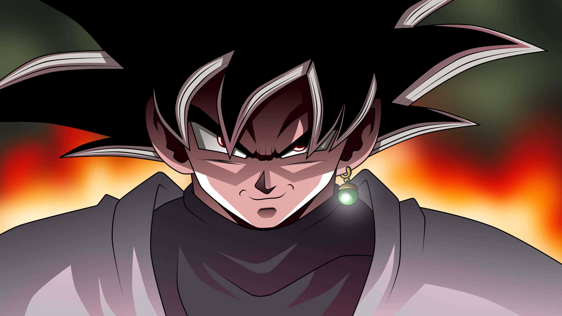 The Powerful Goku Black Is Ready To Fight! Background
