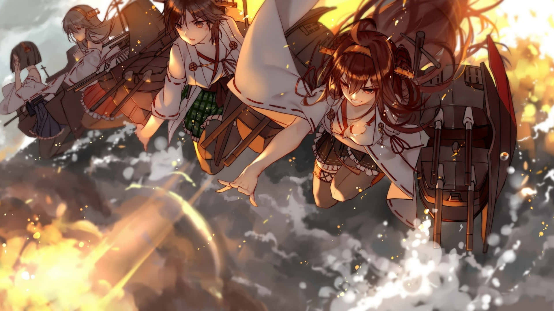 The Powerful Naval Forces Of Kantai Collection. Background