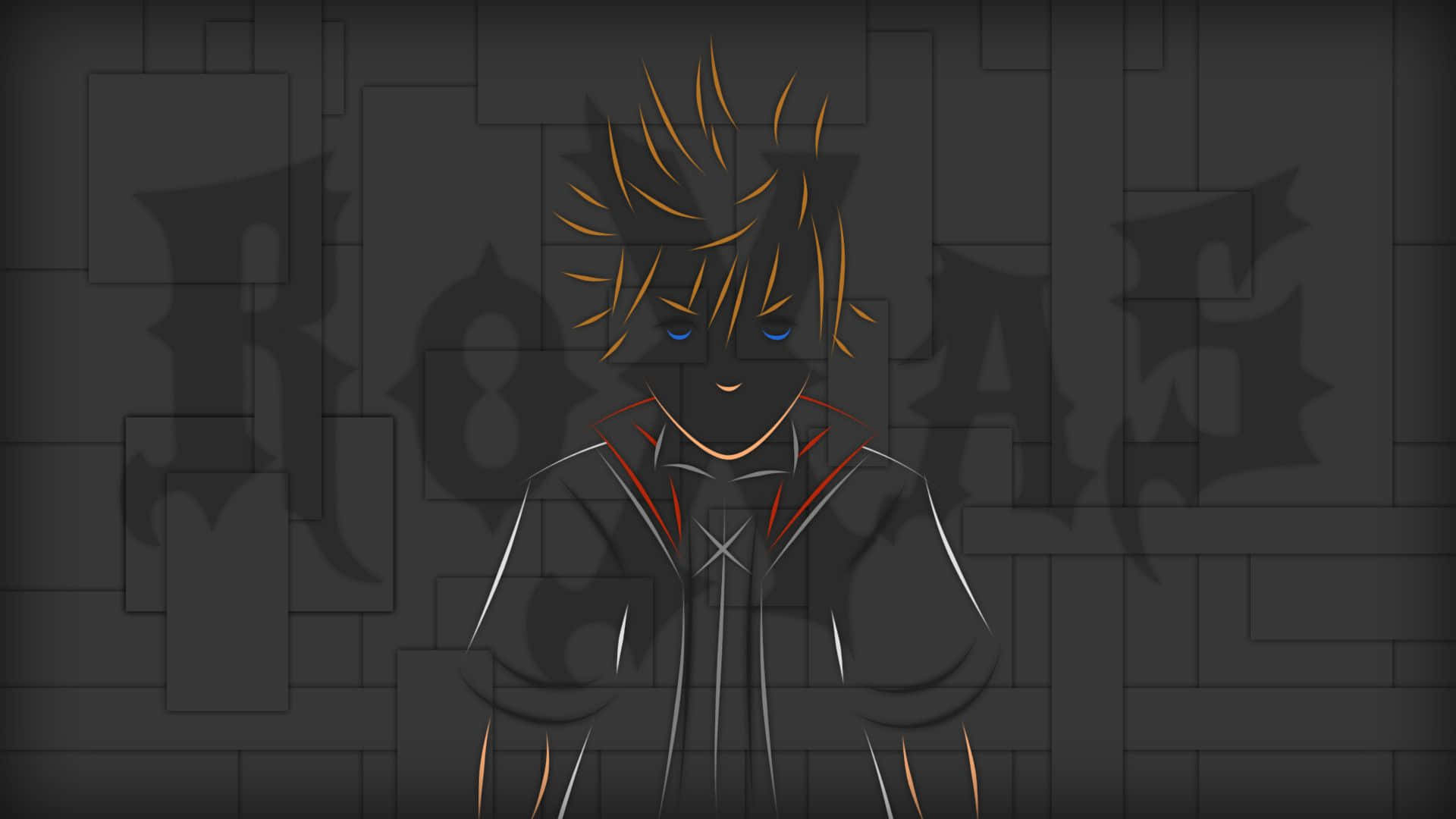 The Powerful Roxas Of Kingdom Hearts Background