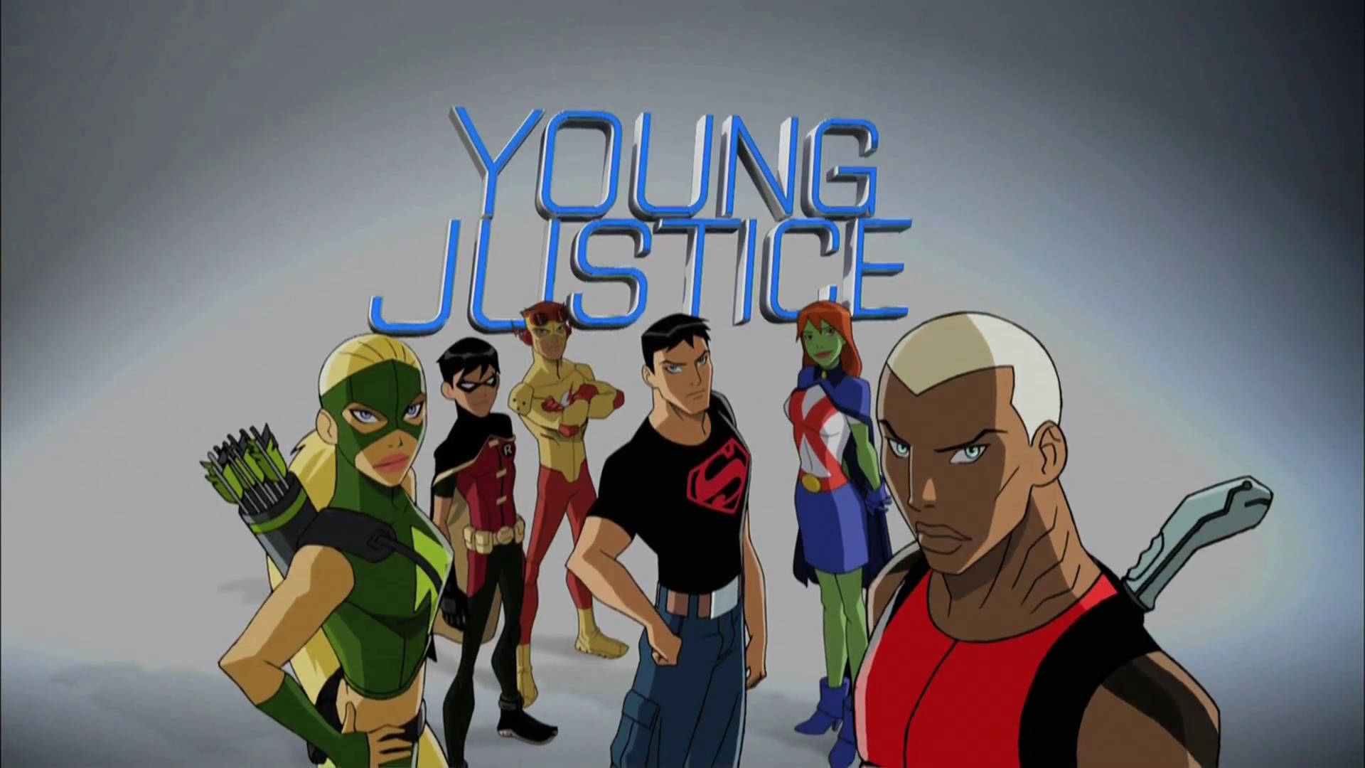 The Powerful Team Of Young Justice Strikes A Pose