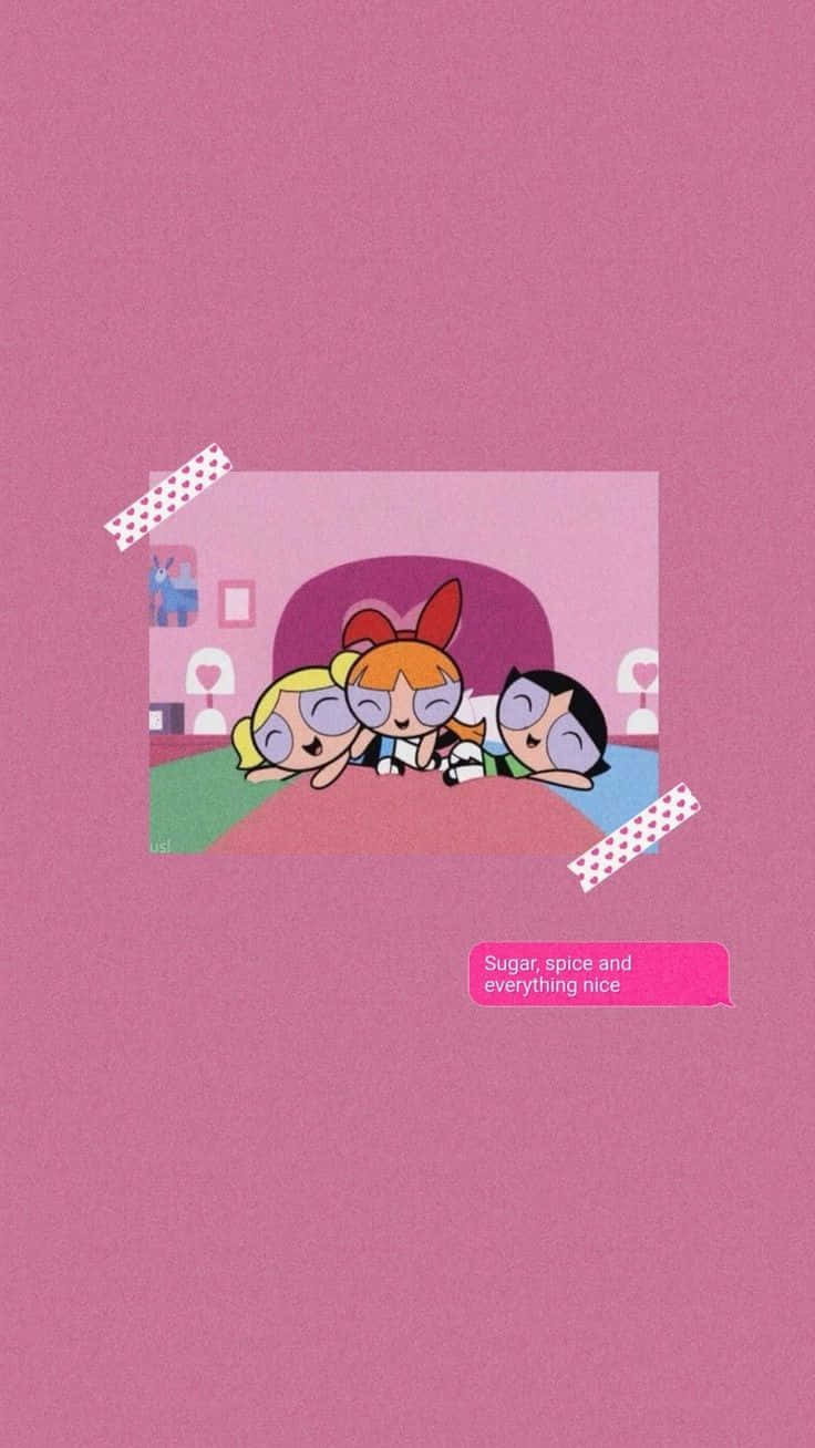 The Powerpuff Girls Winning The Fight For Townsville! Background