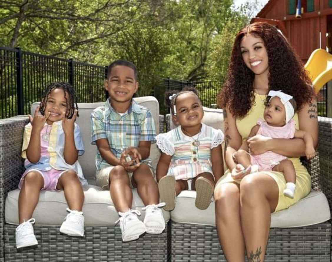 The Prince Family Shows Love To One Another. Background