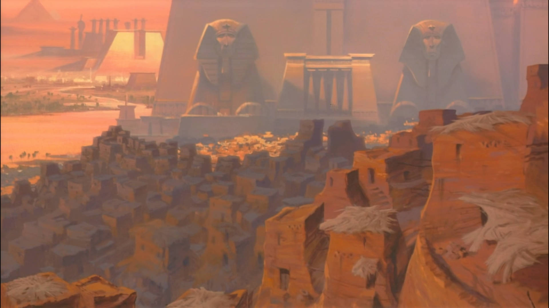 The Prince Of Egypt Scenery Background