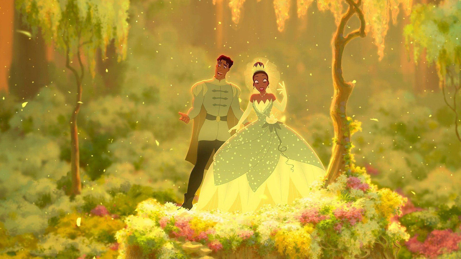 The Princess And The Frog Bayou Wedding Background