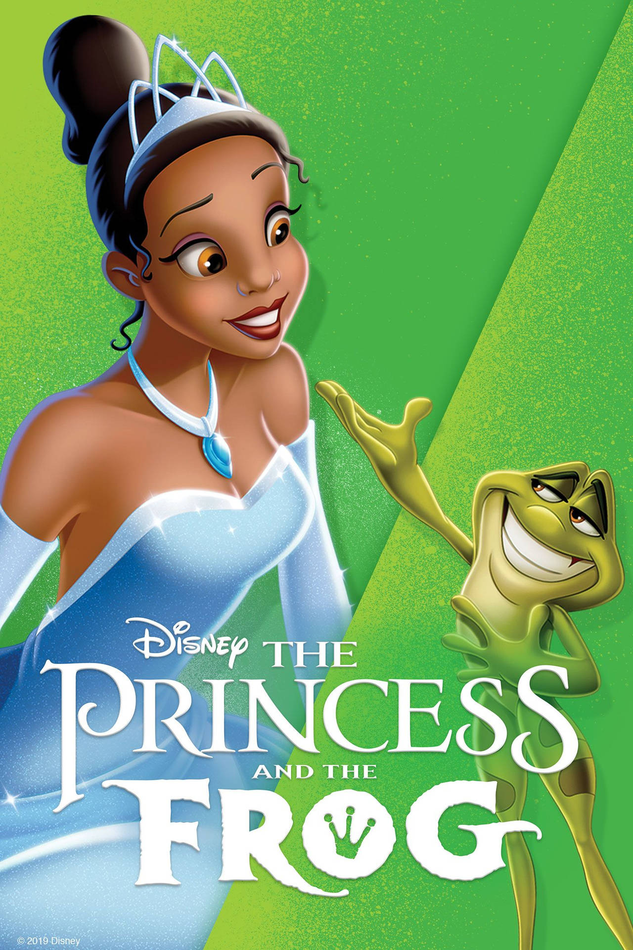 The Princess And The Frog Green Background Background