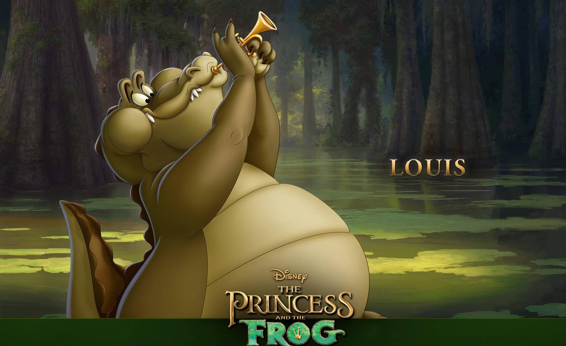 The Princess And The Frog Louis Poster