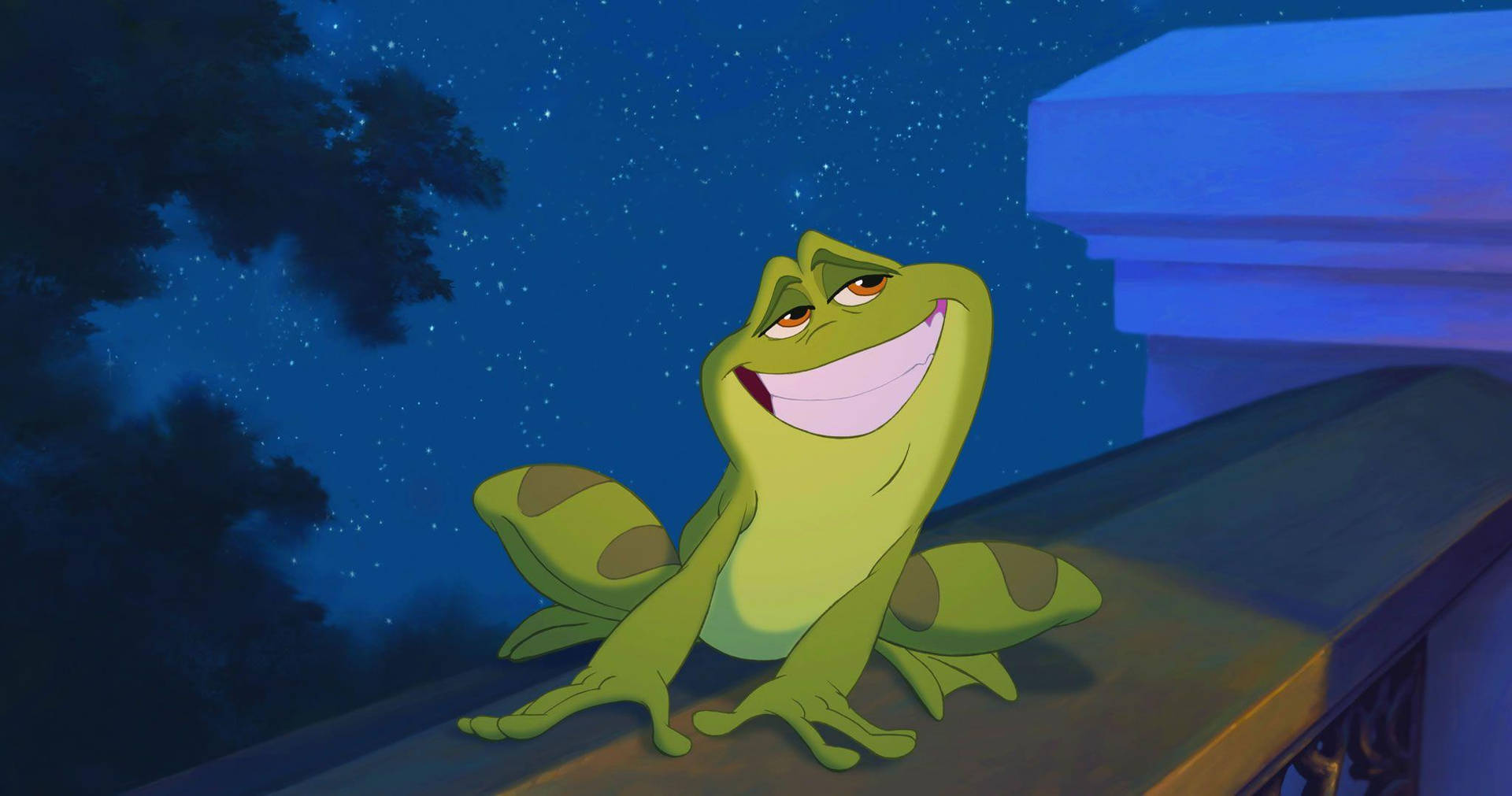 The Princess And The Frog Naveen Grinning