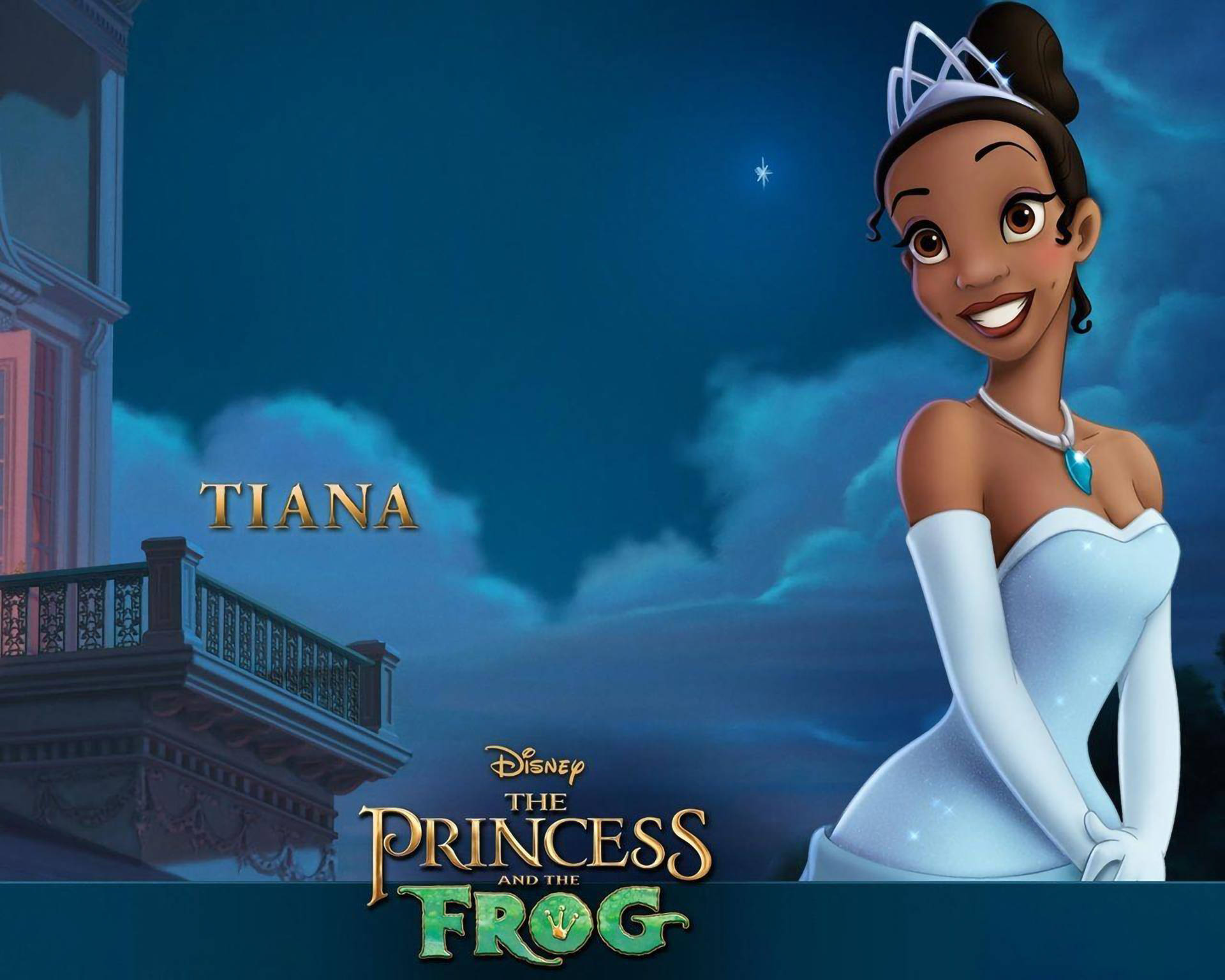 The Princess And The Frog Tiana Poster Background