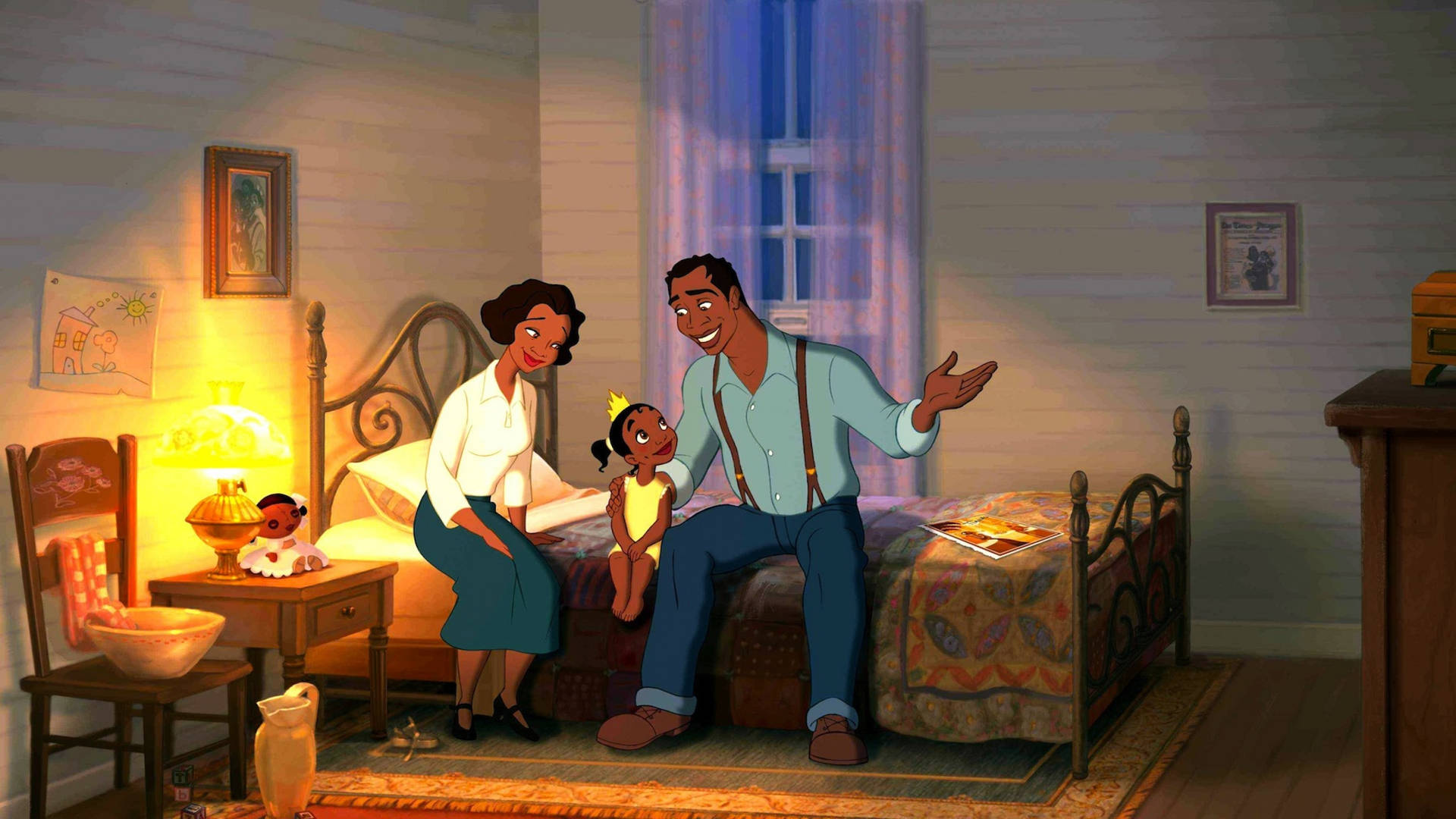 The Princess And The Frog Tiana's Complete Family Background