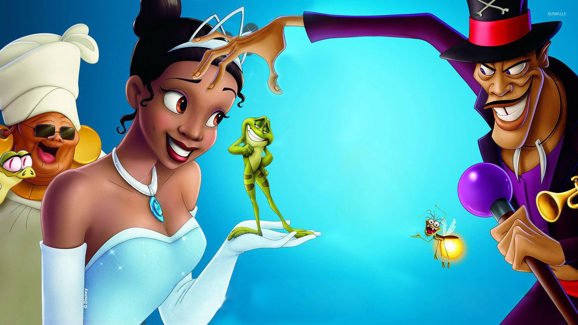 The Princess And The Frog Voodoo Magicians Background