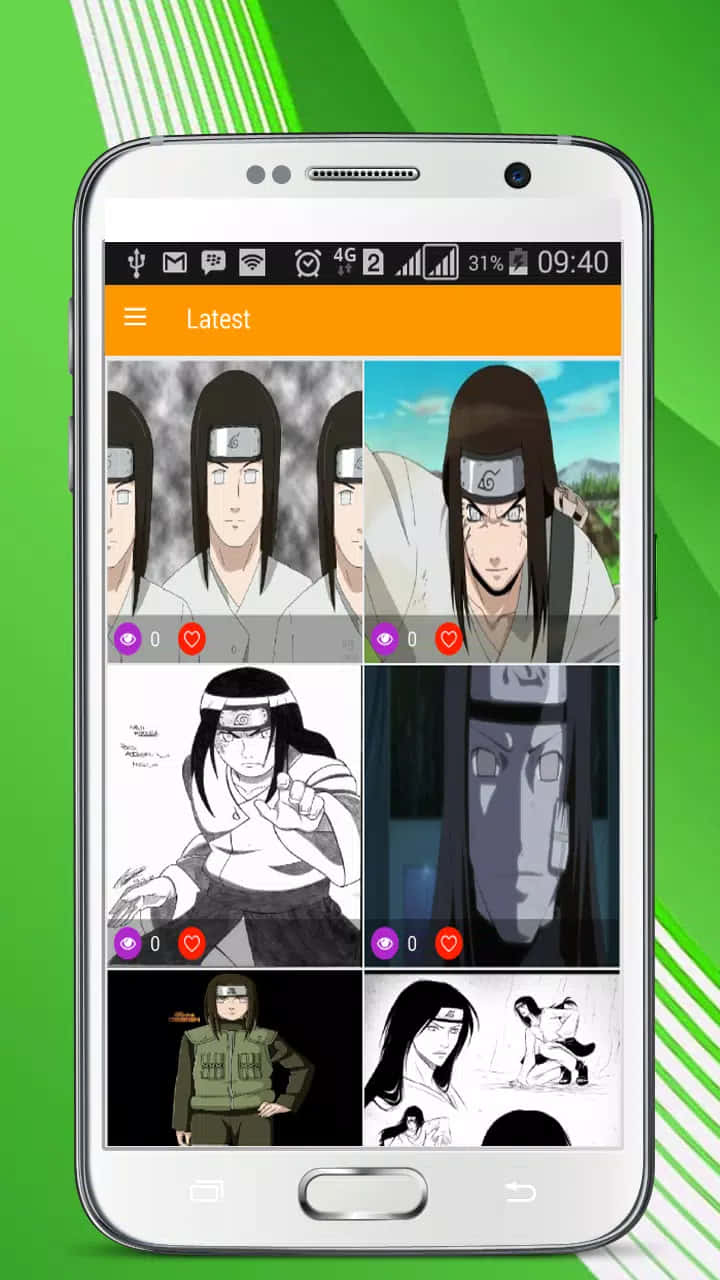 The Prodigy Of Leaf, Neji Hyuga Background