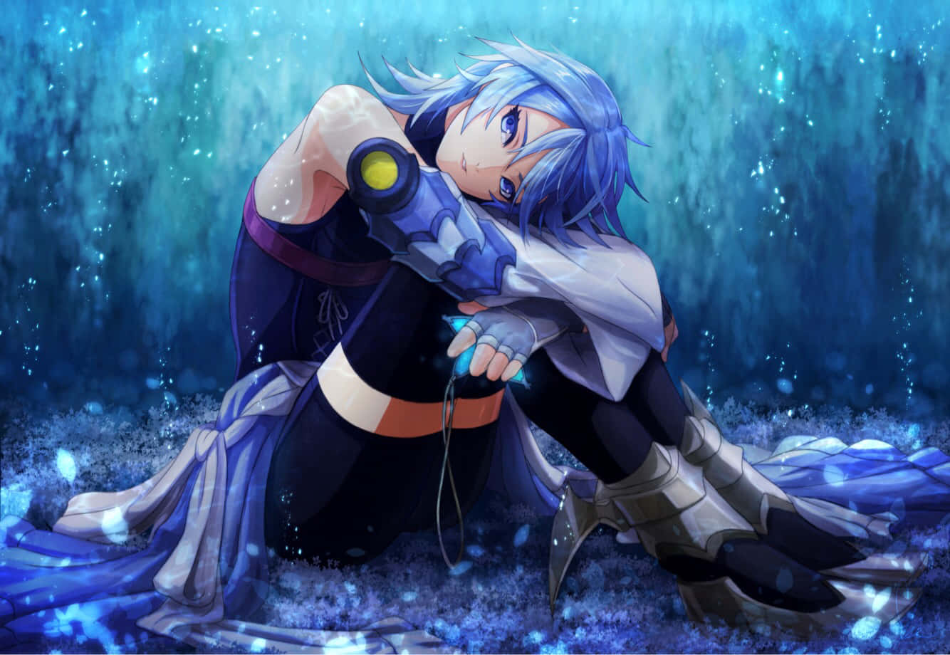 The Protector Of Light - Aqua From Kingdom Hearts Background