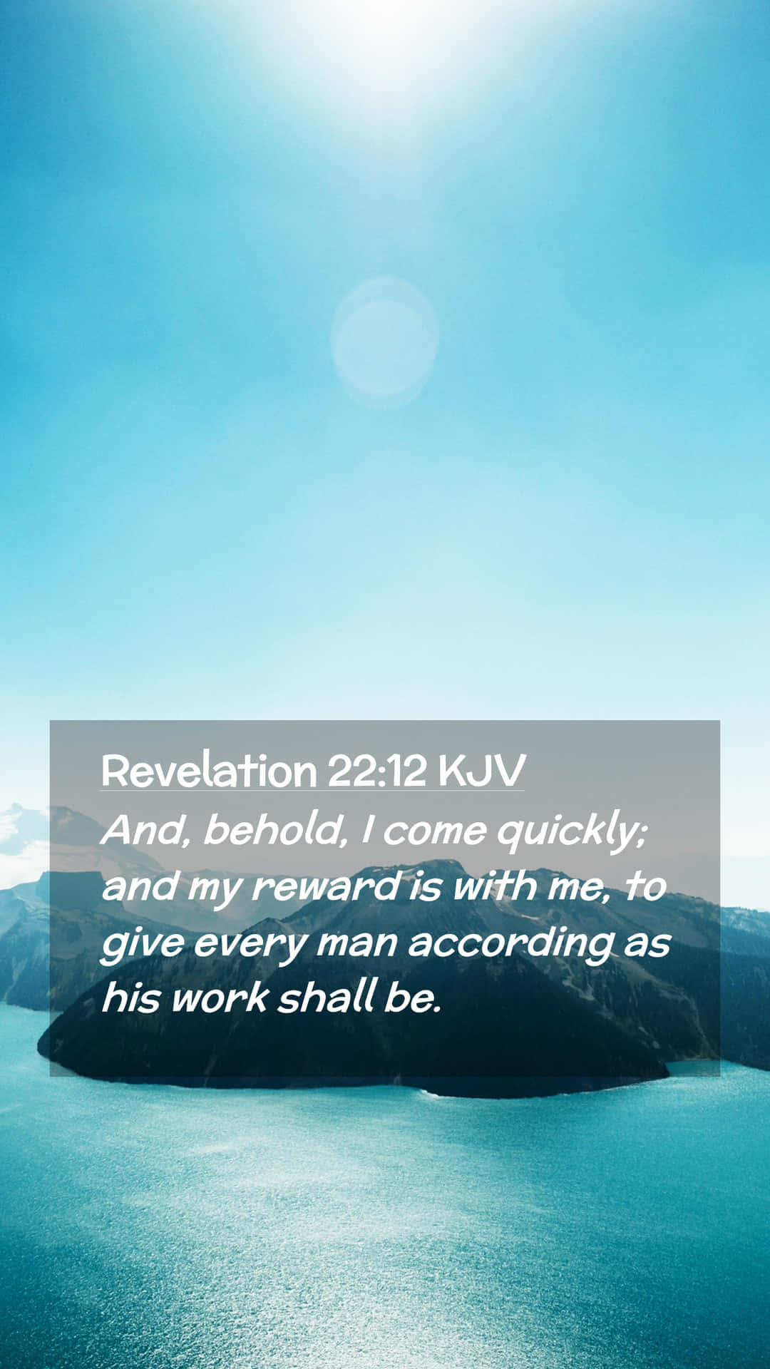The Quick Coming Of God Quote Background