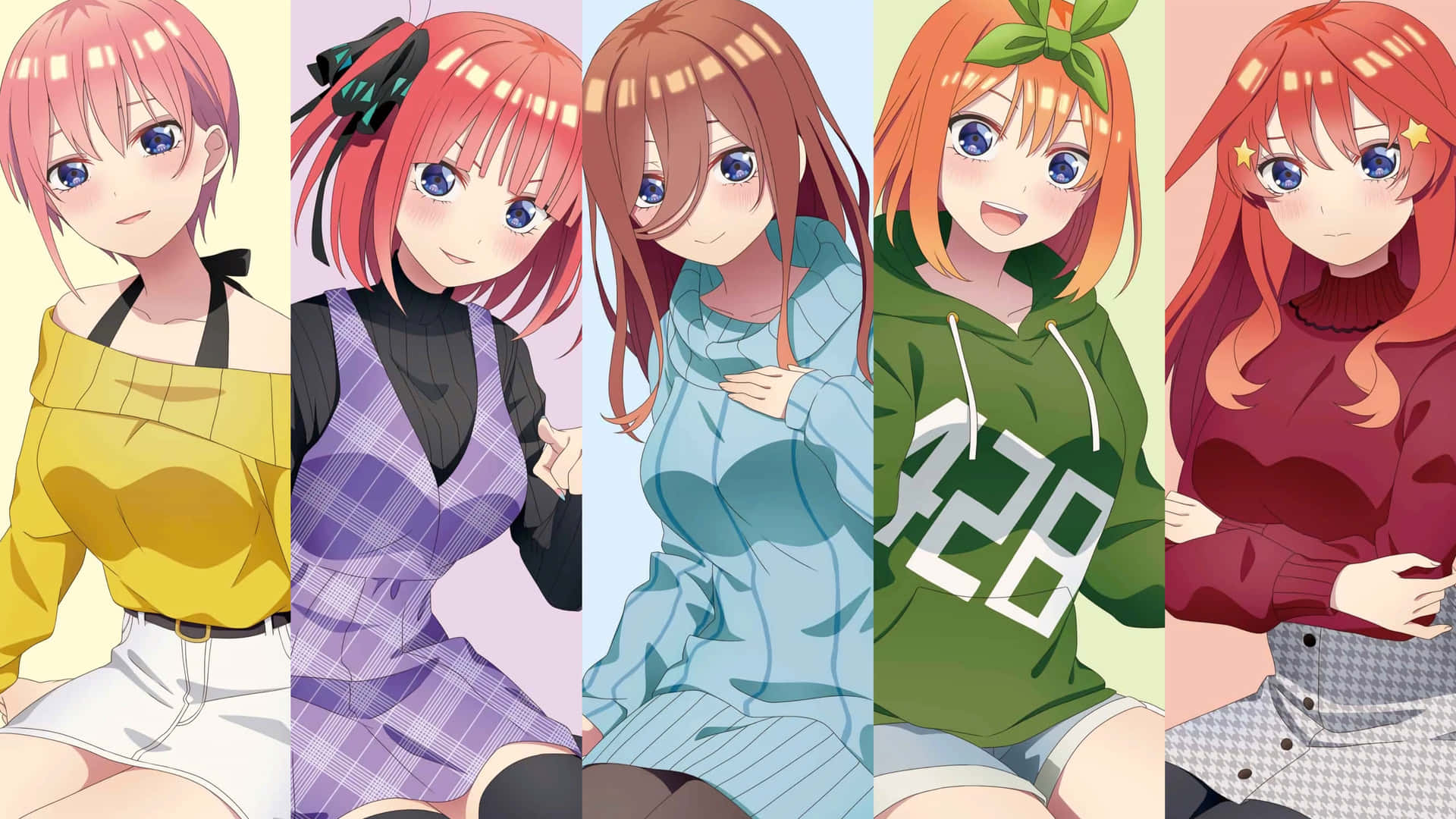 The Quintessential Quintuplets Collage Photo