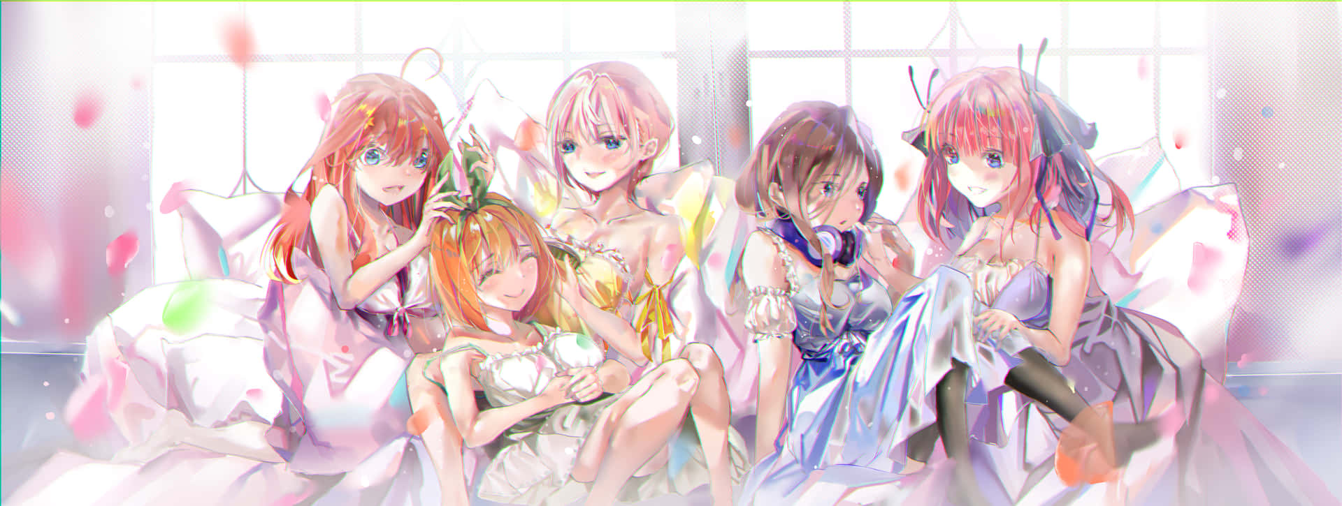 The Quintessential Quintuplets Wide Photo Background