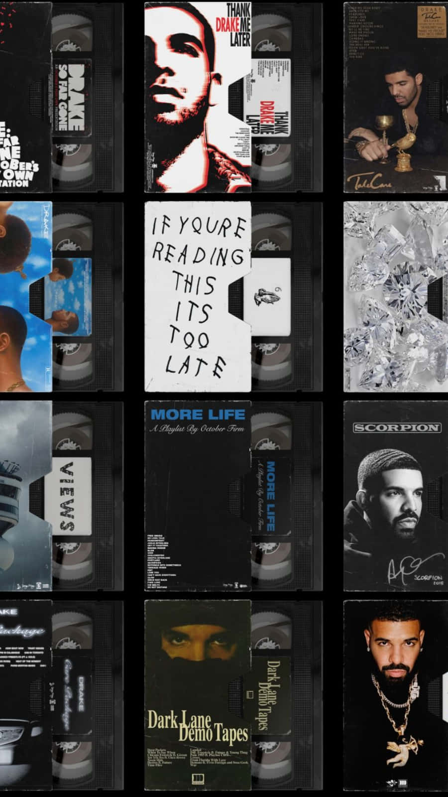 The Quintessential Rap Star - Drake Background