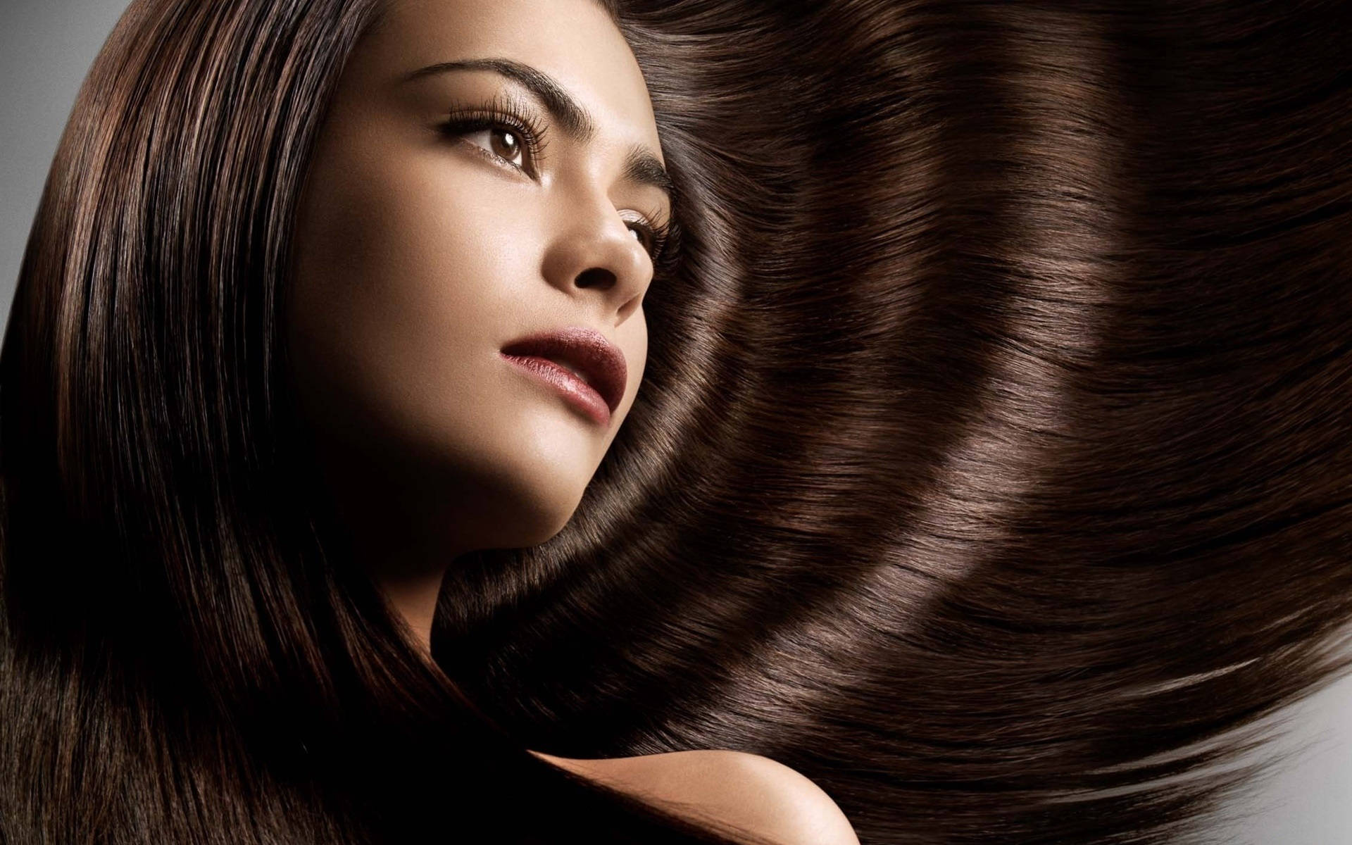 The Radiant Shine Of Healthy Hair Background
