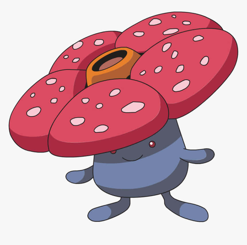 The Rafflesia Petals Of Vileplume Background
