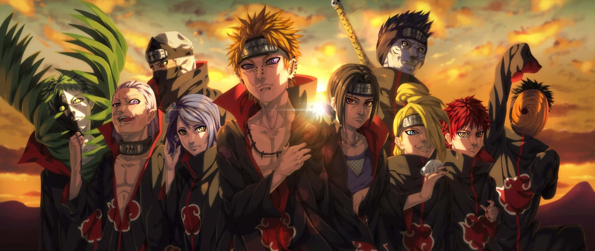 “the Rage Of A Sage - Naruto Pain In 4k” Background