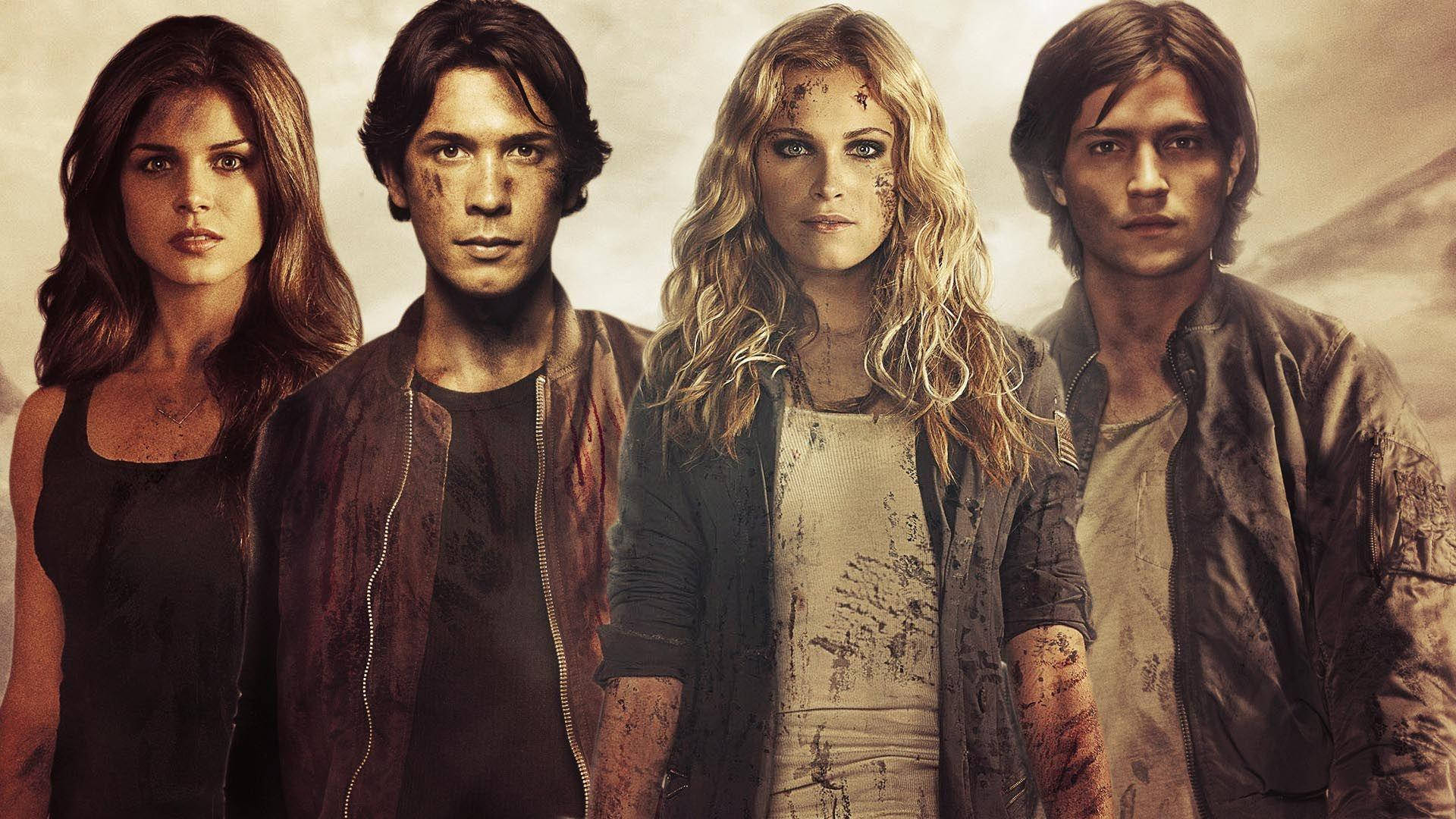 The Resilient Characters Of The 100 - Madi Griffin Amidst The Cast Background