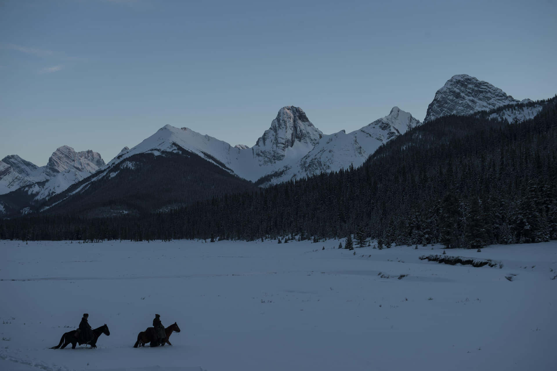 The Revenant - Leonardo Dicaprio In The Wilderness Background