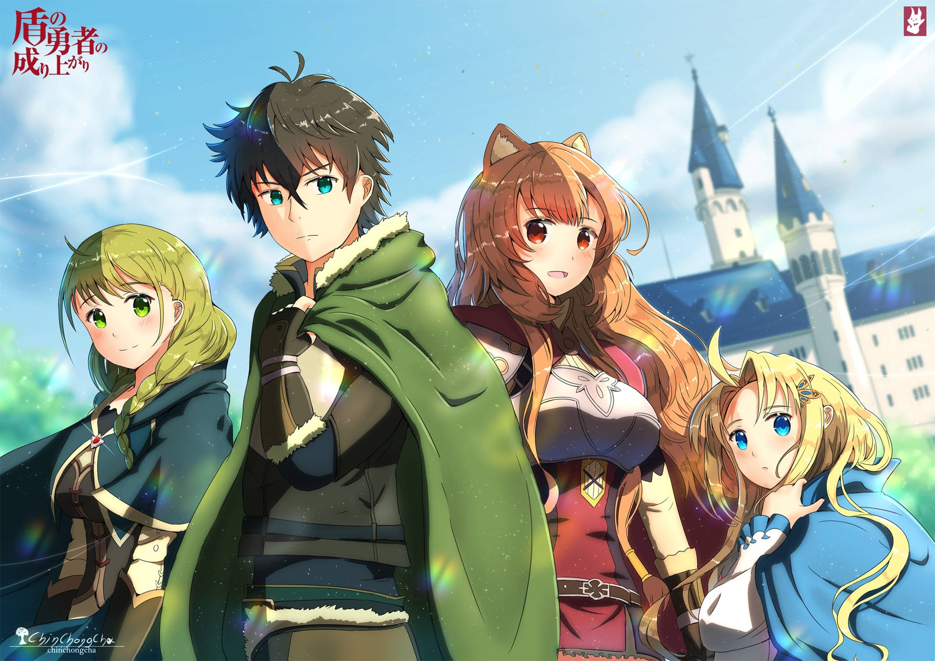 The Rising Of The Shield Hero Friends Background