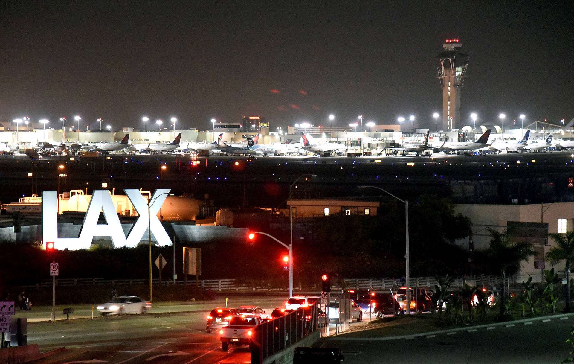 The Road To Lax Is Always Busy! Background