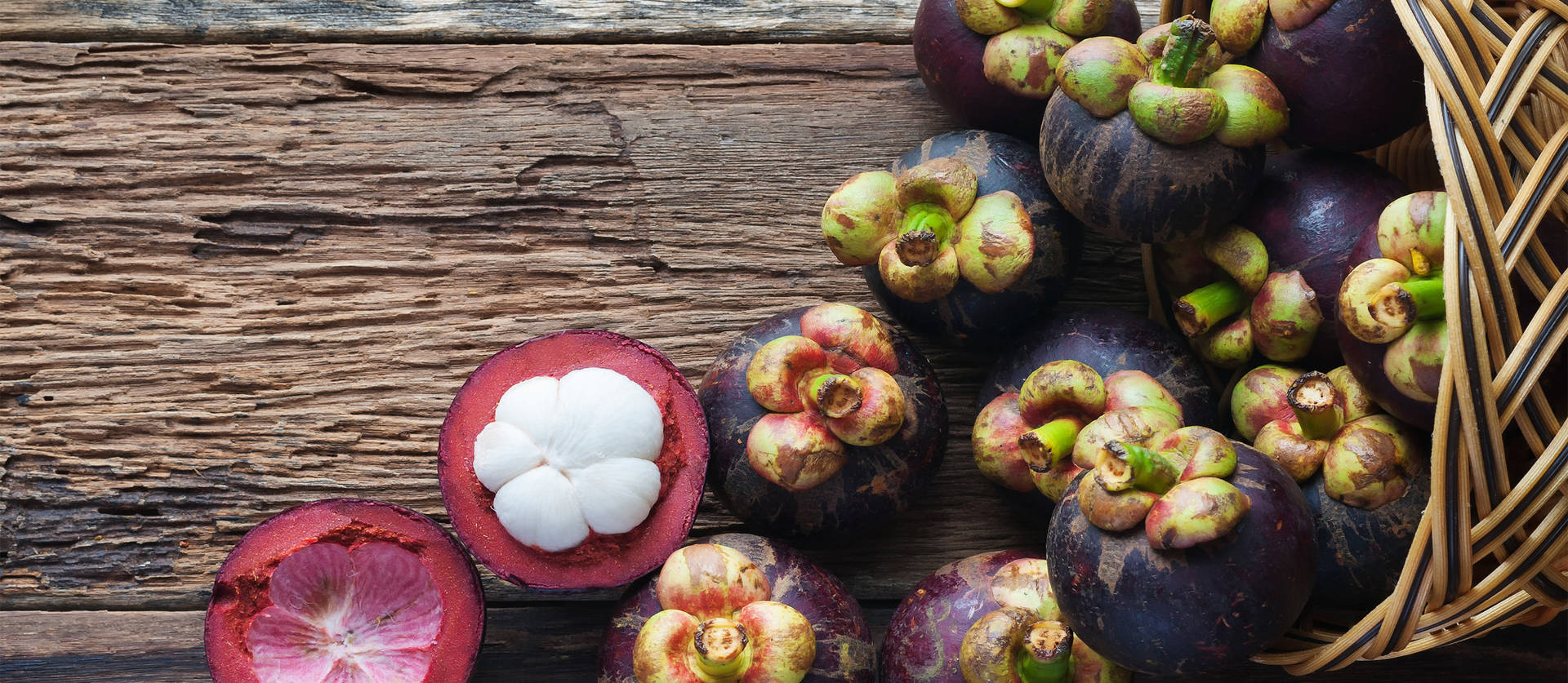 The Royal Mangosteen: Prowess In Purple Background