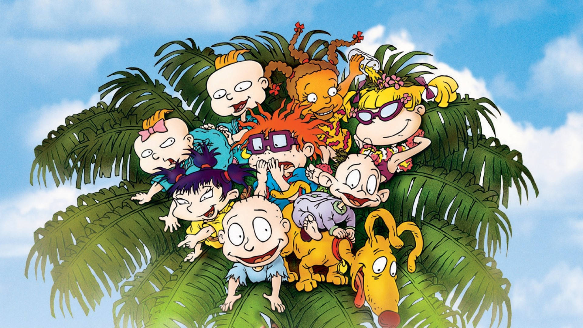 The Rugrats Exploring New Adventures Background