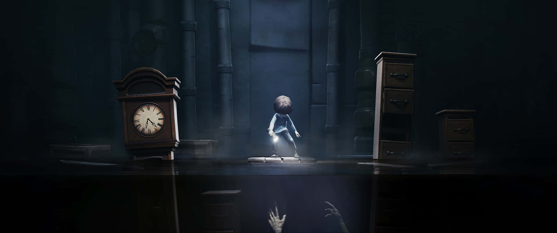 The Runaway Kid In Little Nightmares 4k Background