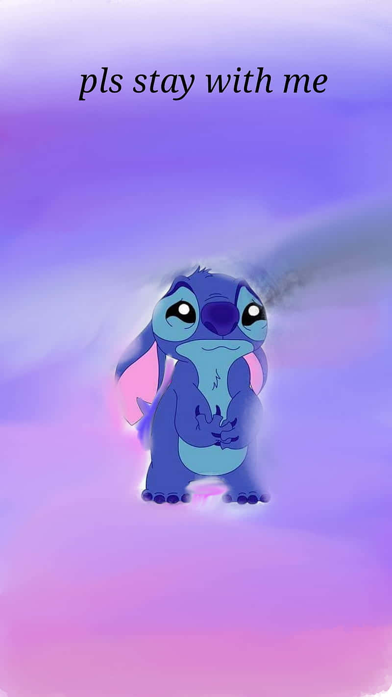 The Sadness Of Stitch Background