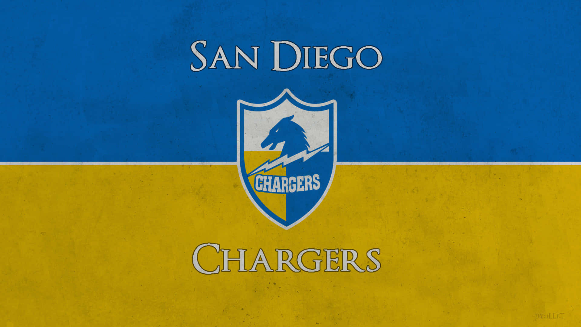 The San Diego Chargers Ready To Take The Field Background