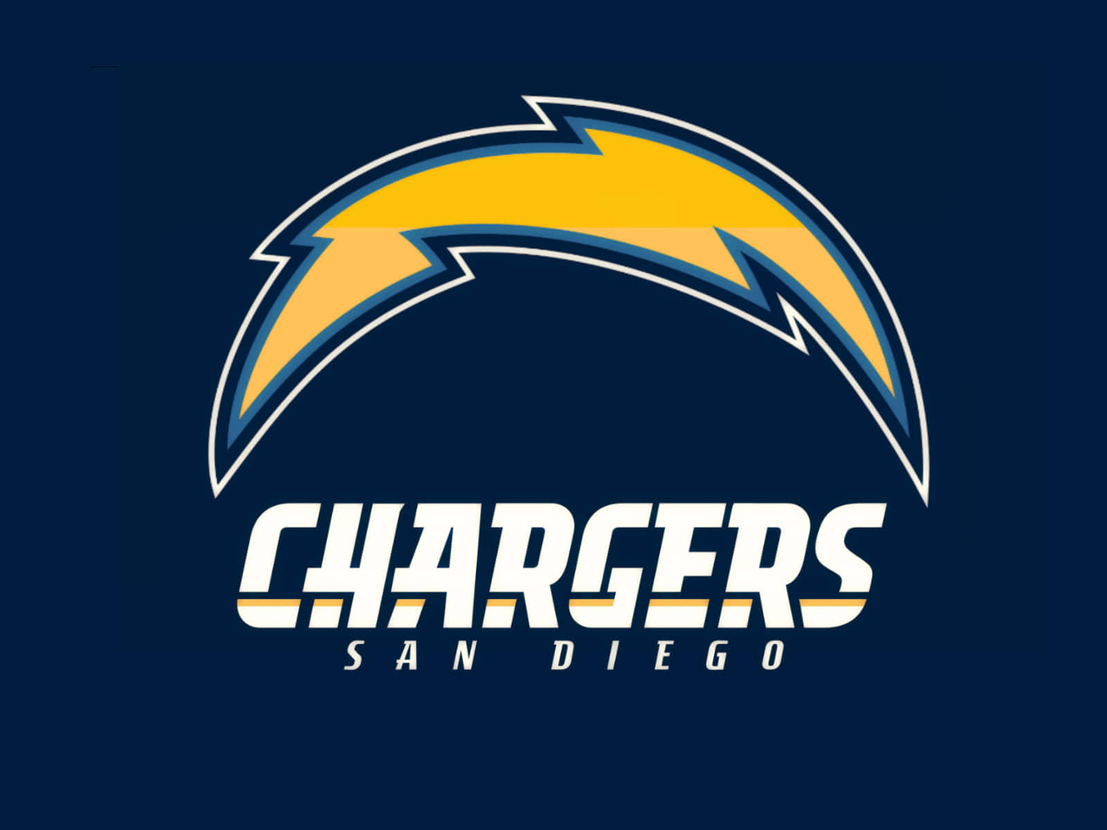 The San Diego Chargers Take The Field