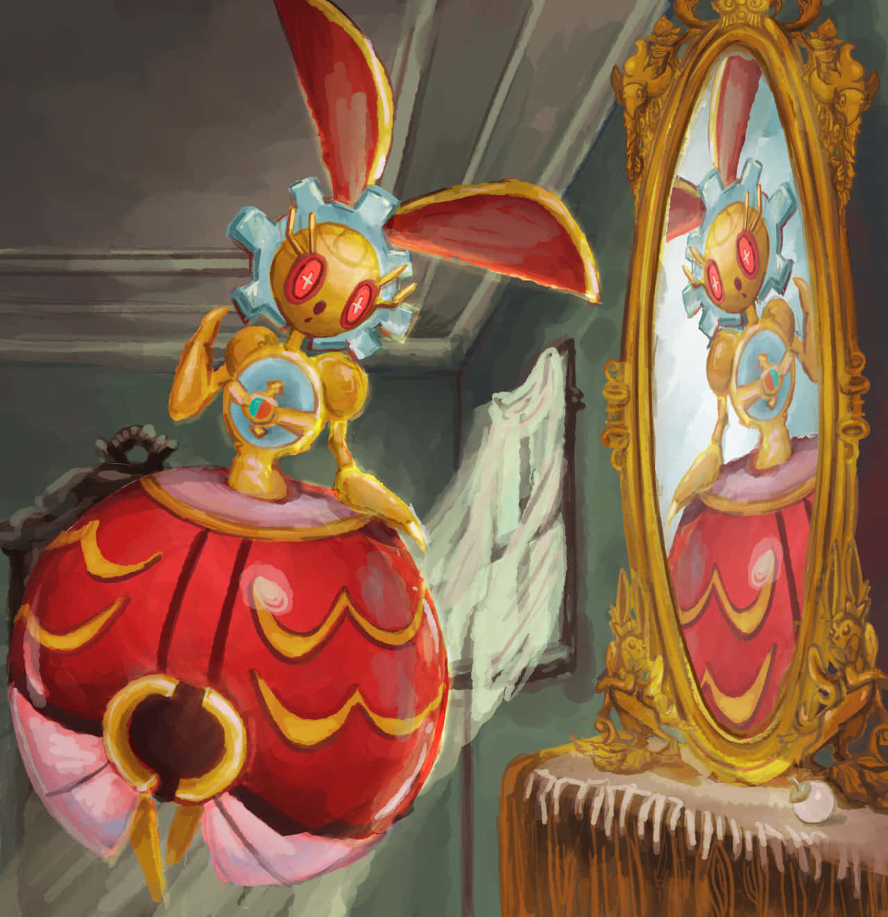 The Second Form Of Magearna Background