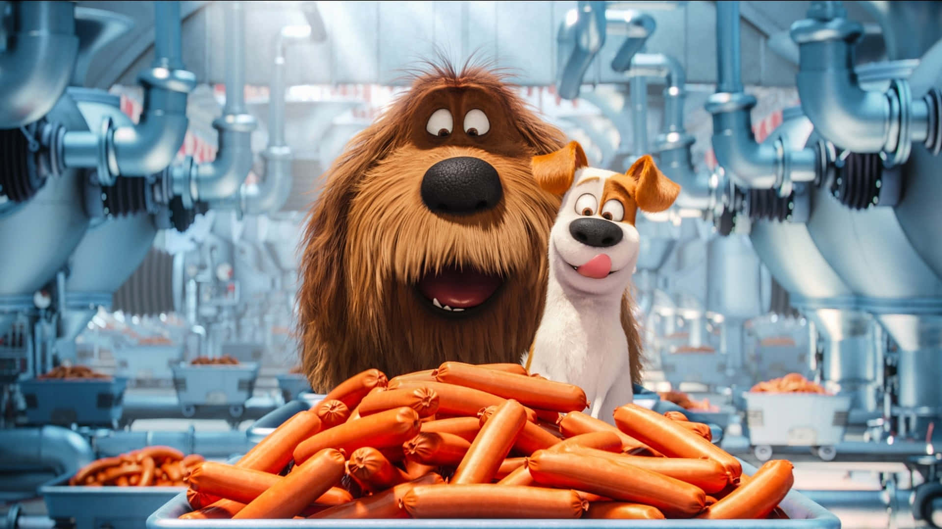 The Secret Life Of Pets 2 Hotdogs Background