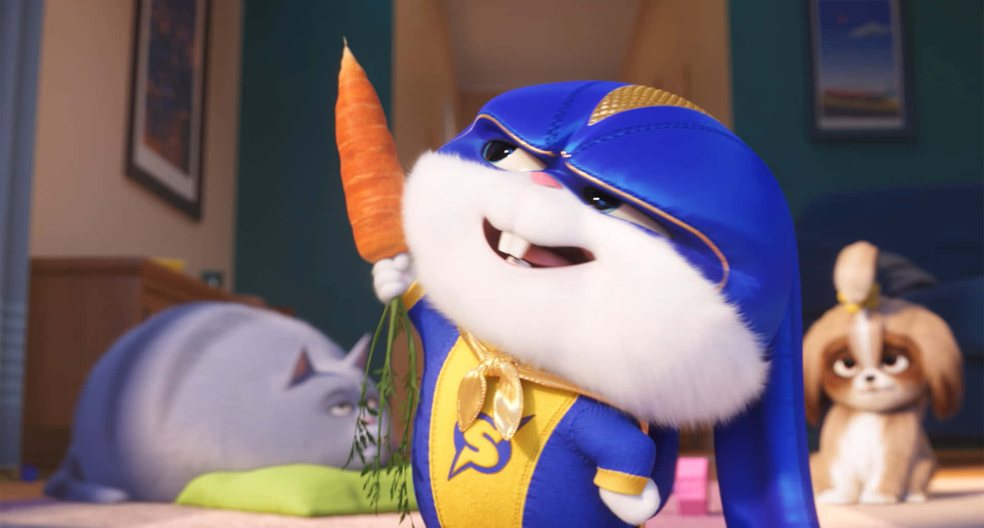 The Secret Life Of Pets 2 Silly Snowball Background