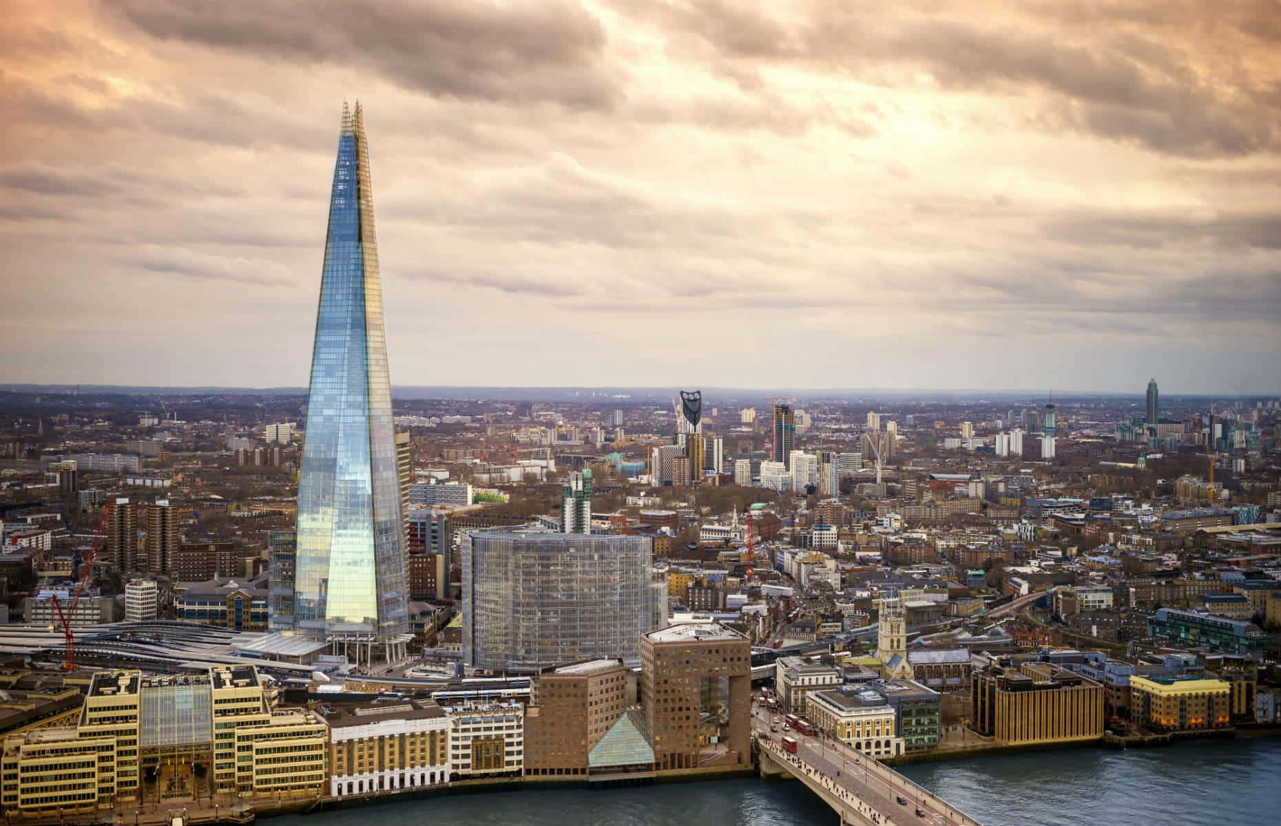 The Shard London England Background