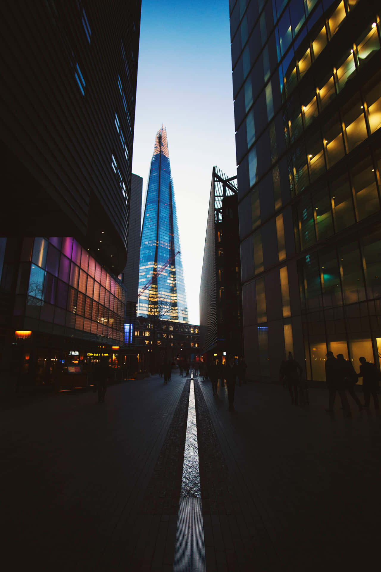 The Shard Street Photography Background