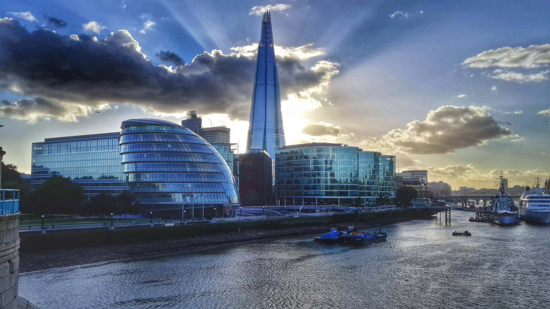 The Shard Sunburst Photography