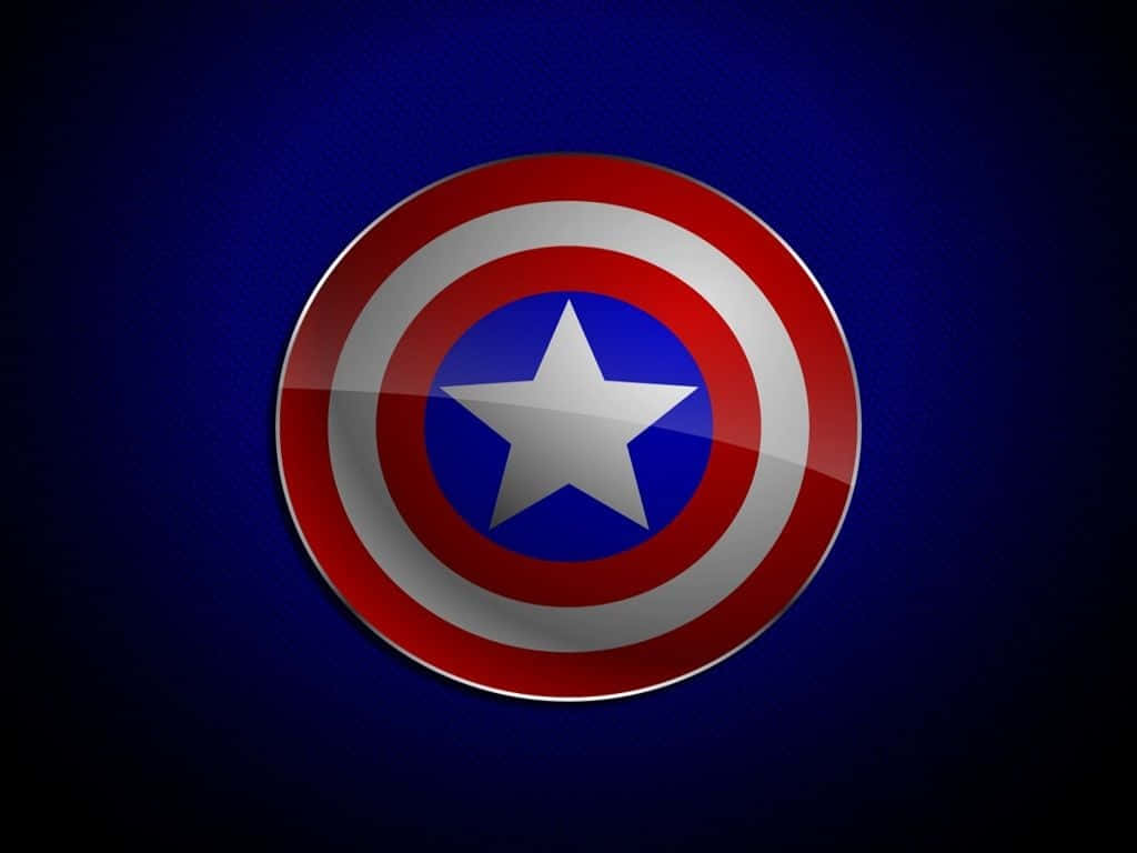 The Shield Of America – Captain America Logo Background