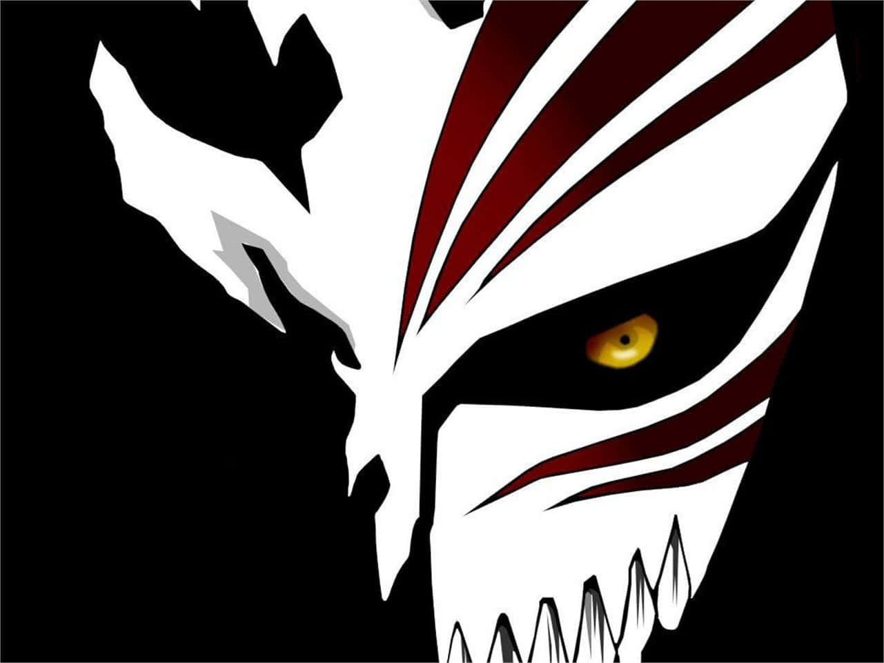 The Shinigami Watches Over The Night Background