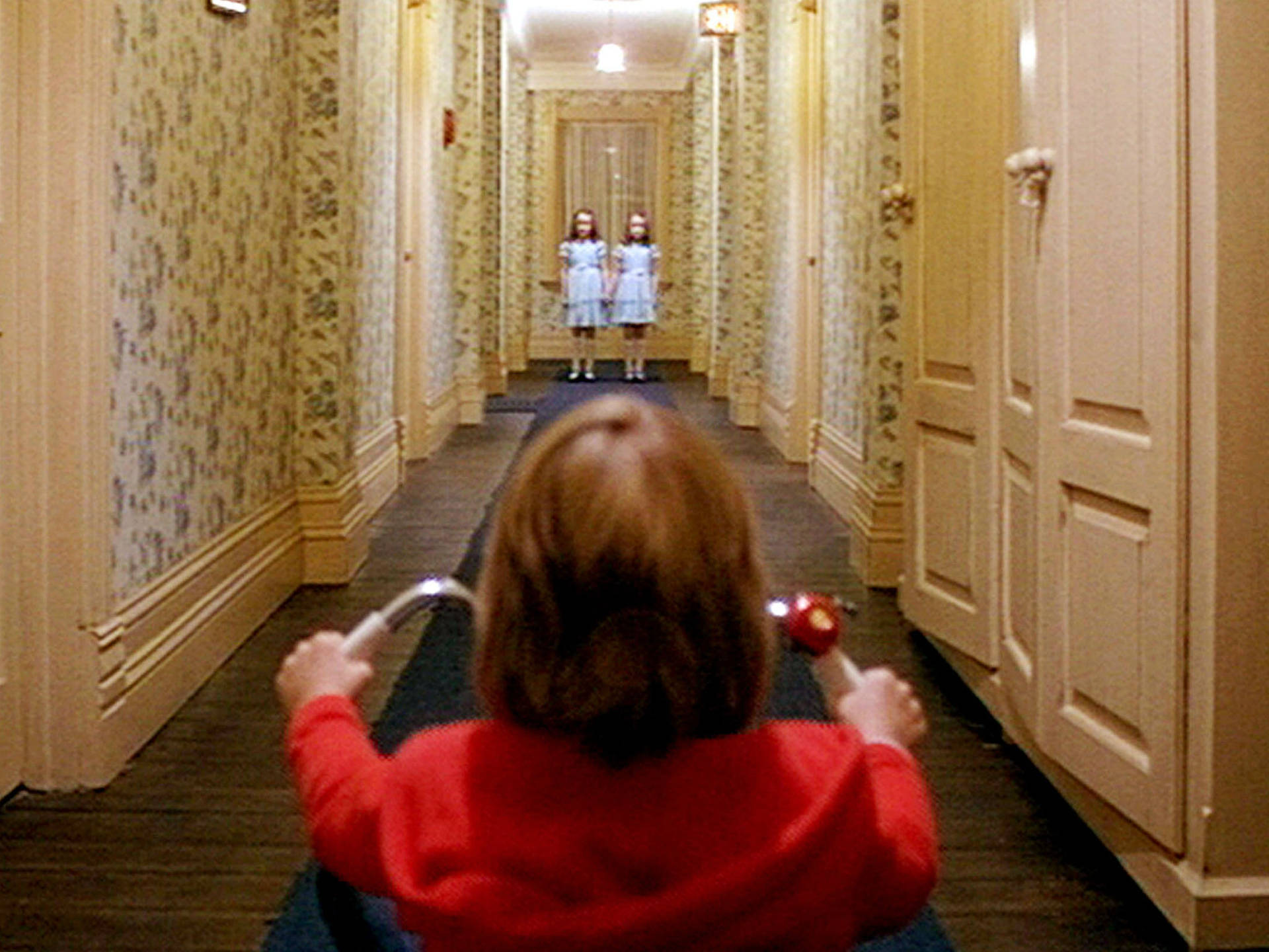 The Shining Danny And The Twins Background