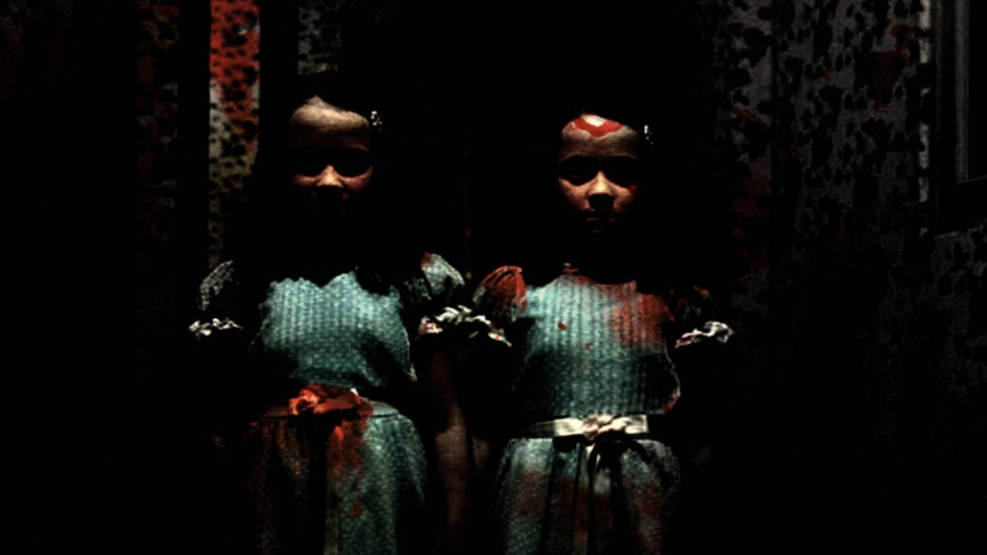 The Shining Grim Twins Background