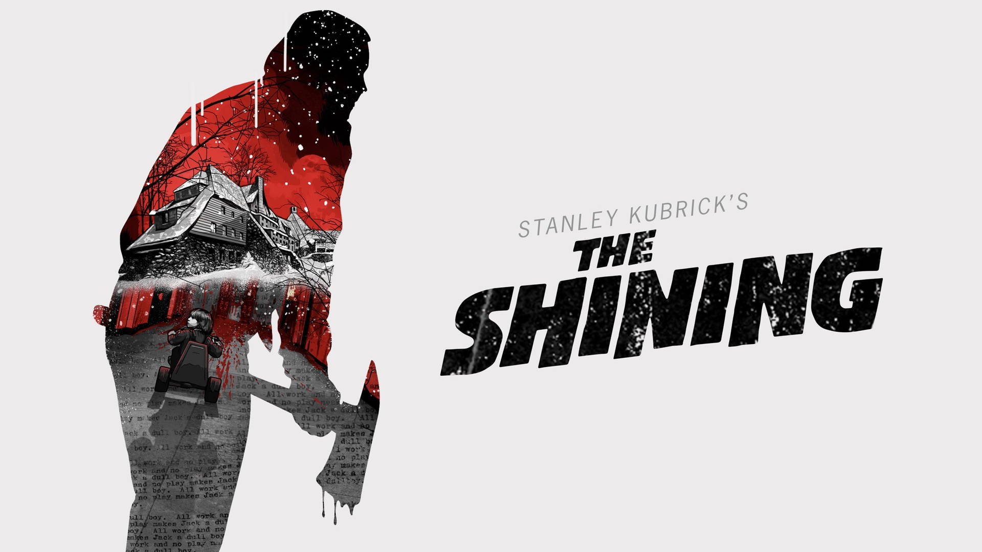 The Shining Jack Poster Background