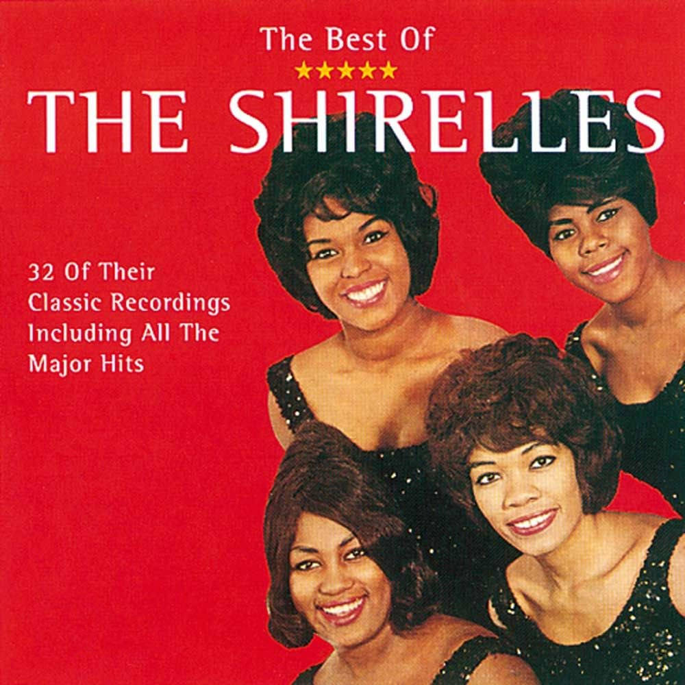 The Shirelles Album Cover - Best Hits 1992 Background