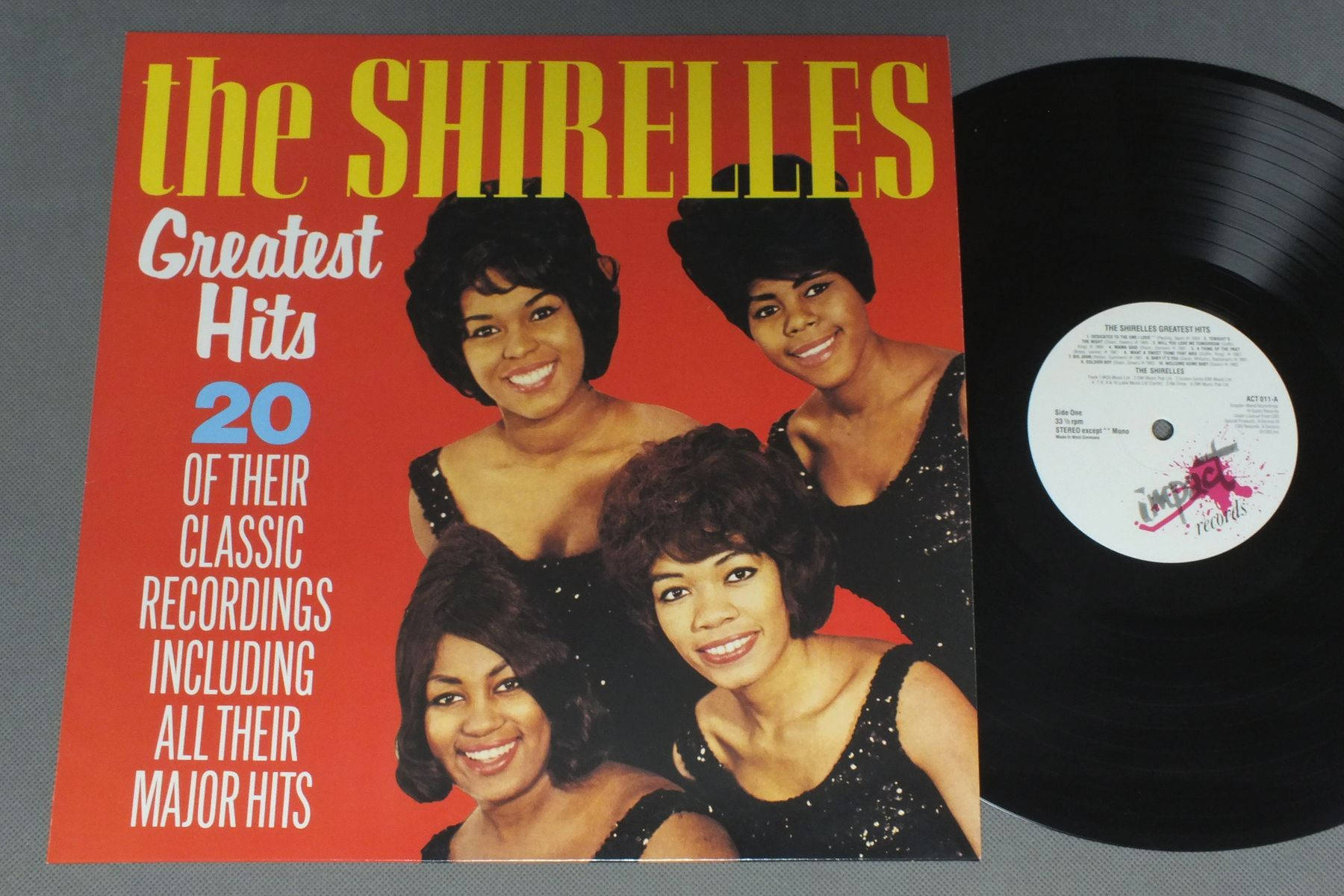 The Shirelles Greatest Hits Vinyl 1987 Background