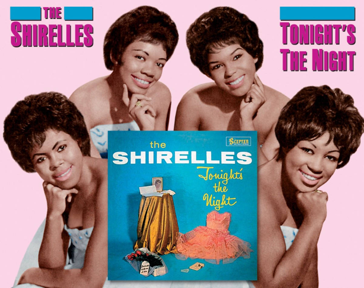 The Shirelles Tonight's The Night Album Cover Background