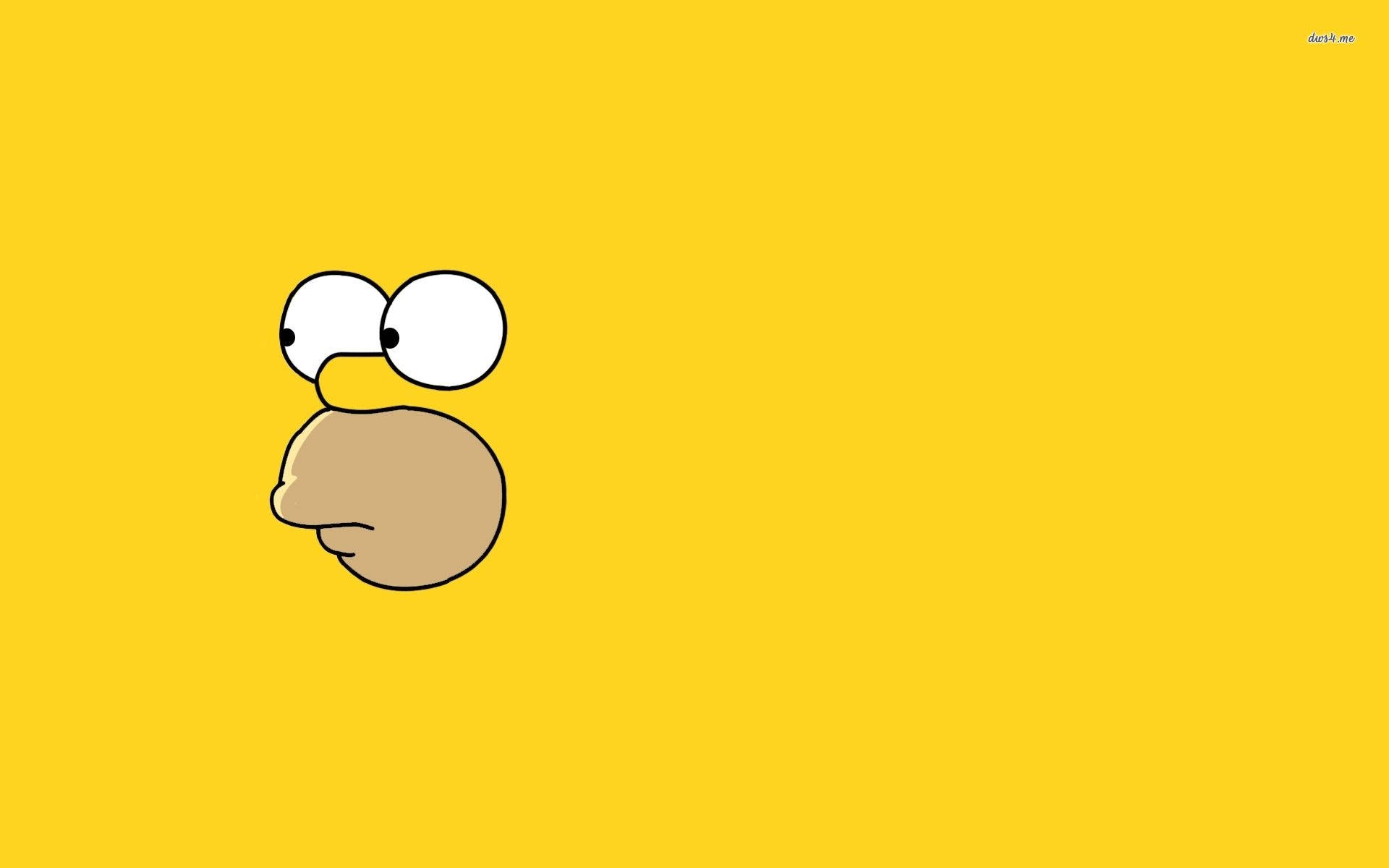 The Simpsons Homer Simpson Face Background
