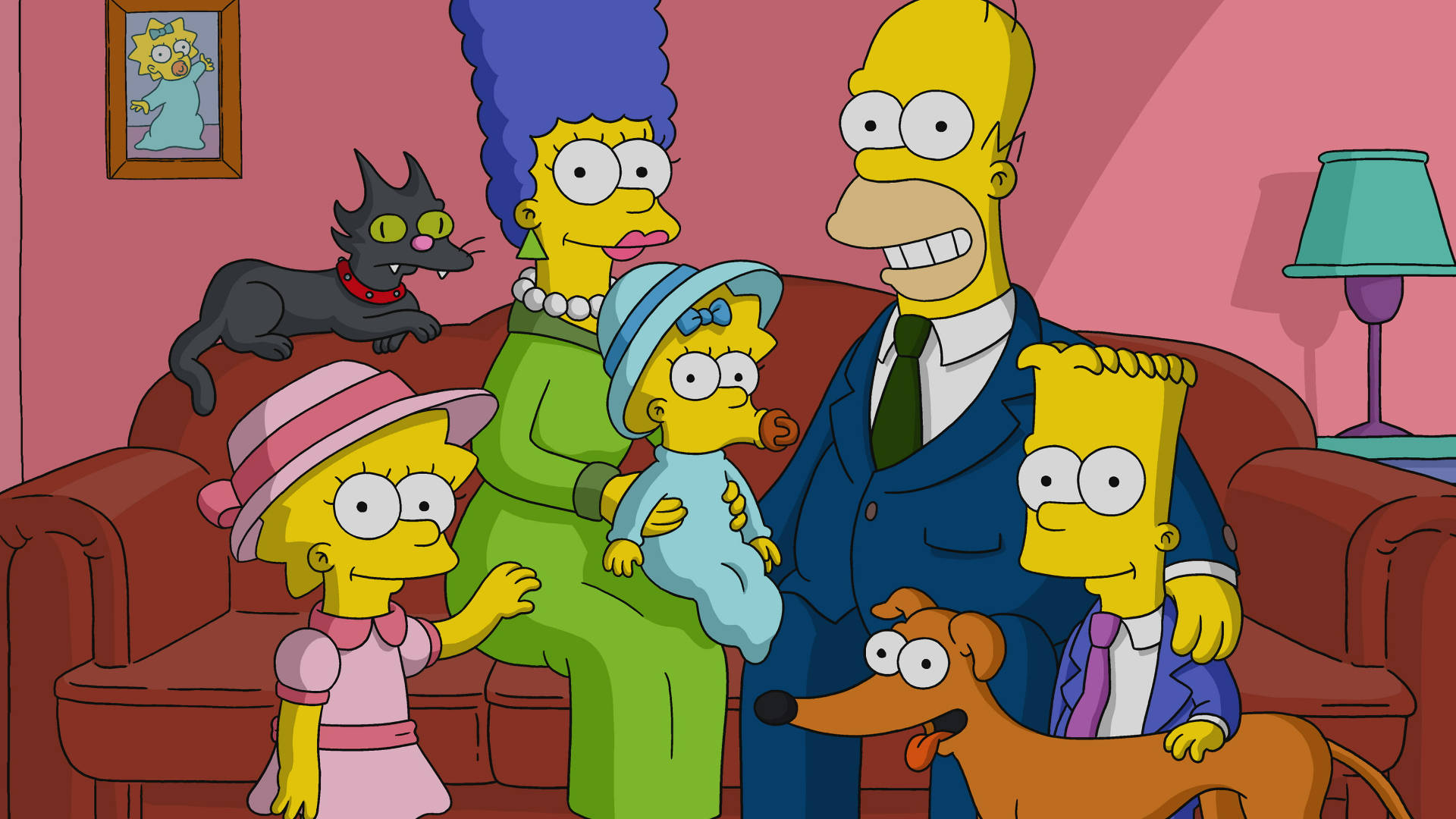 The Simpsons Movie Formal Attire Background